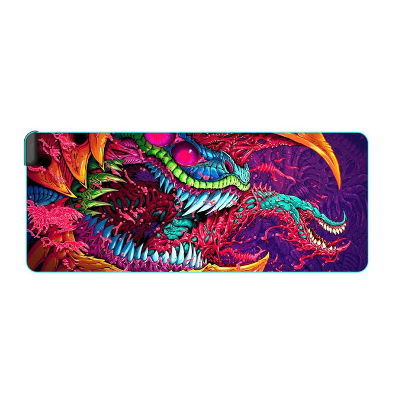 HYTE CNVS Hyper Beast RGB Gaming Mouse Pad -  حصيرة الفأرة